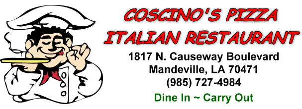 Coscino's Pizza Italian Restaurant