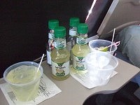 Margaritas on the plane