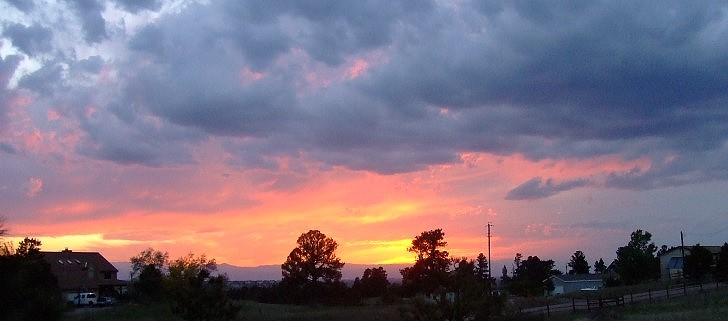 Colorado sunset