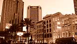 French Quarter After Saints Win Superbowl - February 2010 - Click to view photo 19 of 23. Crowd on Canal Street - New Orleans, LA