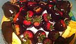 A Month in Paradise - Cayman Islands - August 2011 - Click to view photo 144 of 274. Chocolate covered strawberries, bananas and cookies :)