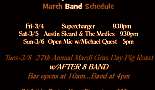 Event Banners & Images - Click to view photo 41 of 51. Ruby's Roadhouse March 2011 Band Schedule