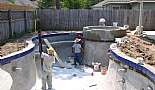 Pool and Spa Build - May, June, July, August 2006 - Click to view photo 153 of 269. 