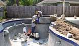 Pool and Spa Build - May, June, July, August 2006 - Click to view photo 167 of 269. 