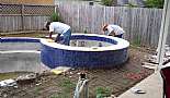 Pool and Spa Build - May, June, July, August 2006 - Click to view photo 190 of 269. 