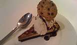 Food and Drink - Click to view photo 45 of 224. Chocolate Chip Cookie on Ice Cream on Cheesecake!