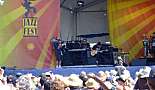 Carlos Santana playing at New Orleans Jazz & Heritage Festival - New Orleans, LA - May 4, 2008