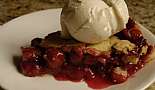 Cherry Pie with Vanilla Ice Cream :)
