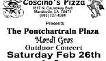 Coscino's Pizza Mardi Gras Concert - February 2011