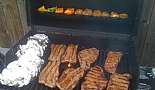 Food and Drink - Click to view photo 130 of 224. Grilling Steaks and Potatoes.