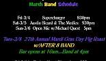 Event Banners & Images - Click to view photo 41 of 51. Ruby's Roadhouse March 2011 Band Schedule
