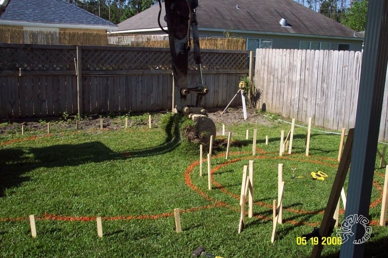 Pool and Spa Build - May, June, July, August 2006