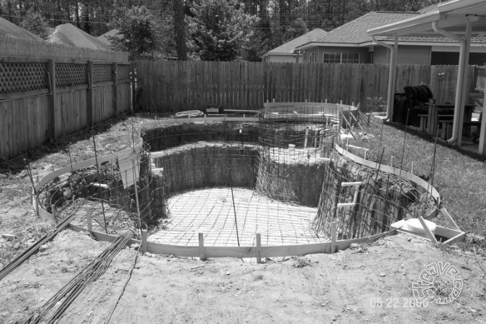 Pool and Spa Build - May, June, July, August 2006