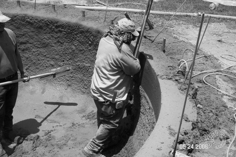 Pool and Spa Build - May, June, July, August 2006