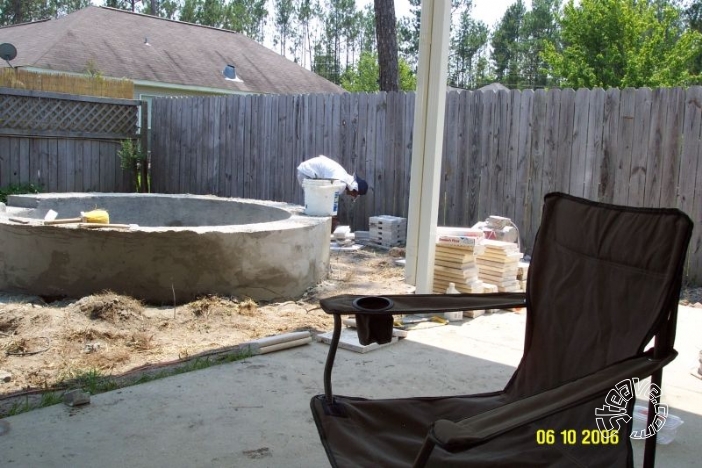 Pool and Spa Build - May, June, July, August 2006