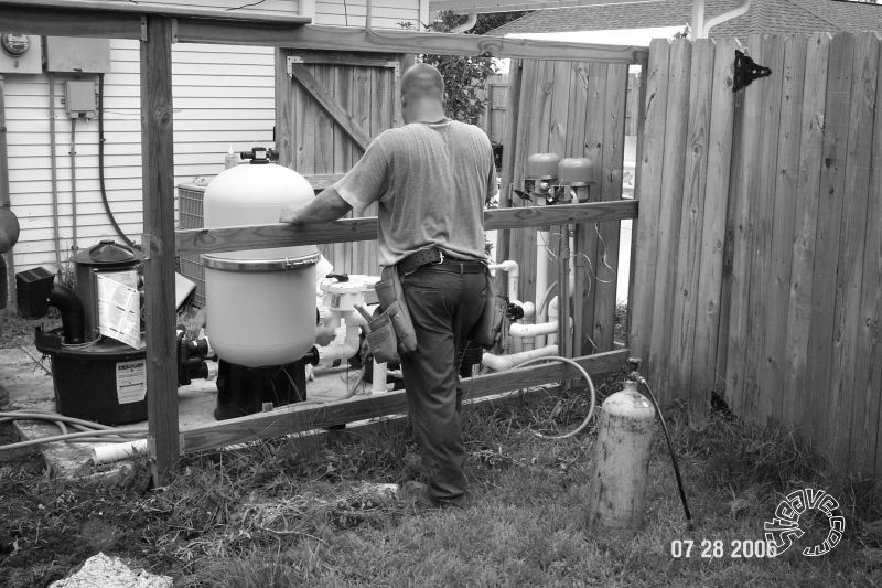 Pool and Spa Build - May, June, July, August 2006