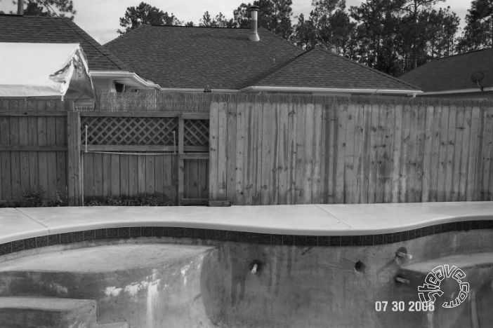 Pool and Spa Build - May, June, July, August 2006