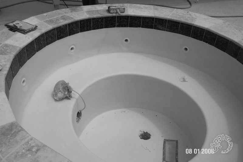 Pool and Spa Build - May, June, July, August 2006