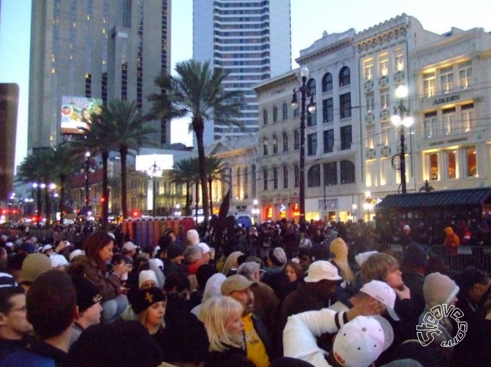 French Quarter After Saints Win Superbowl - February 2010