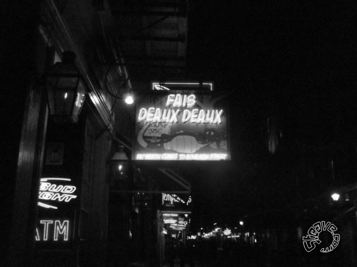 French Quarter After Saints Win Superbowl - February 2010