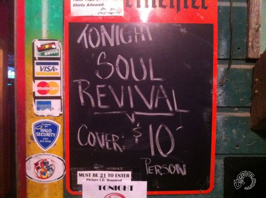 Soul Revival - Ruby's Roadhouse - October 2011